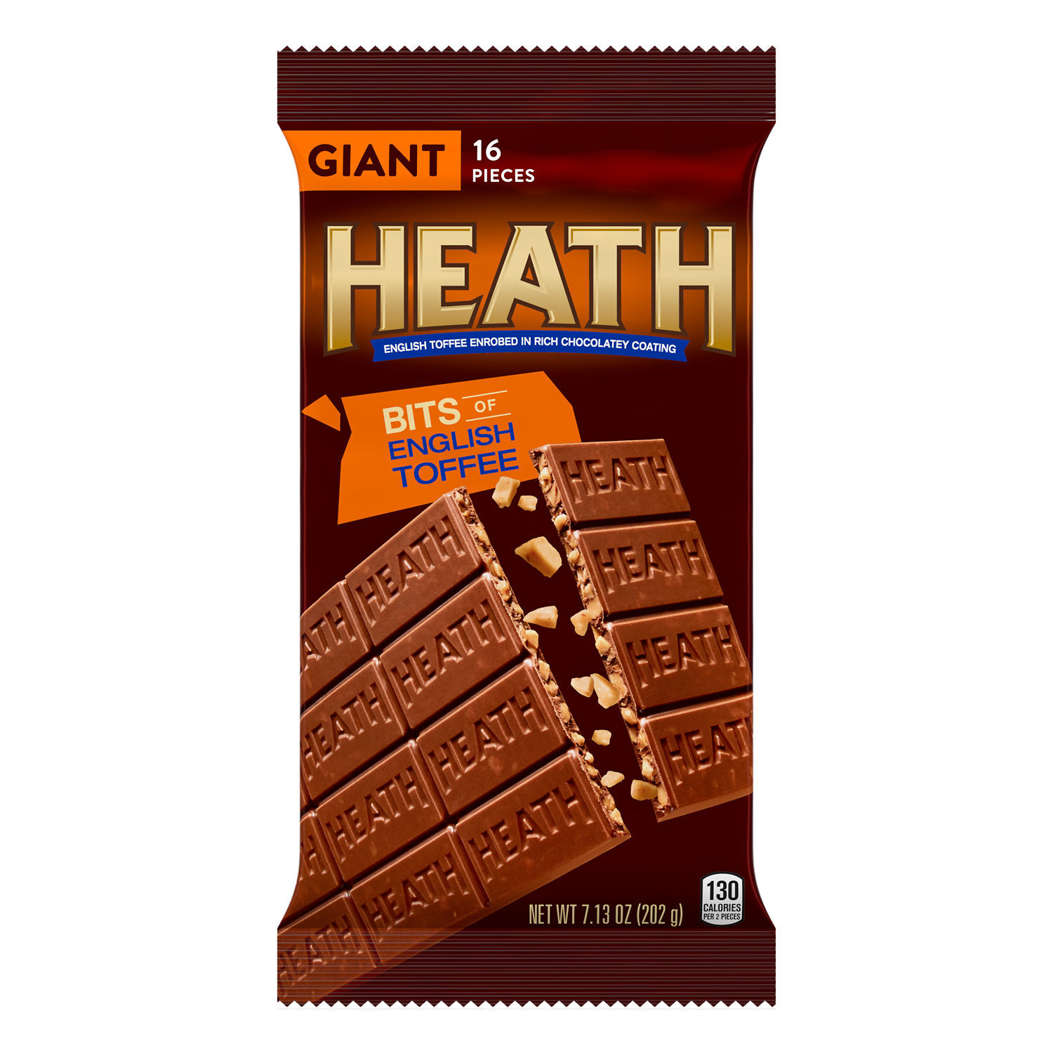 HEATH Chocolate English Toffee Giant 7.13oz Candy Bar - THE HERSHEY COMPANY