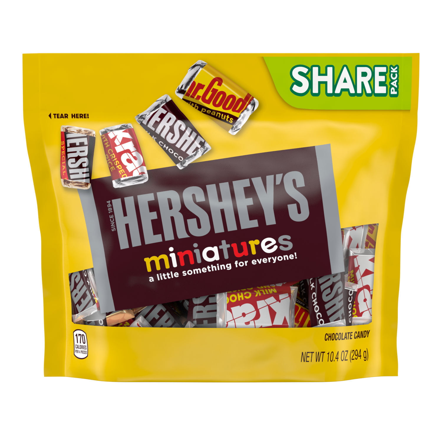 HERSHEY’S Miniatures Assortment 10.4oz Candy Bag - THE HERSHEY COMPANY