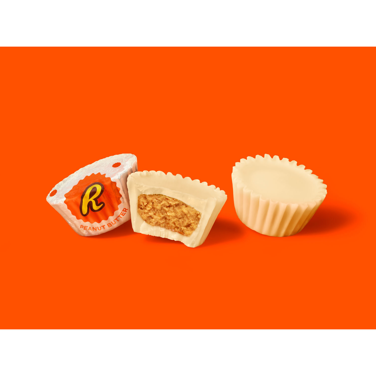 REESE’S White Creme Peanut Butter Cups Miniatures 10.5oz Candy Bag - THE HERSHEY COMPANY