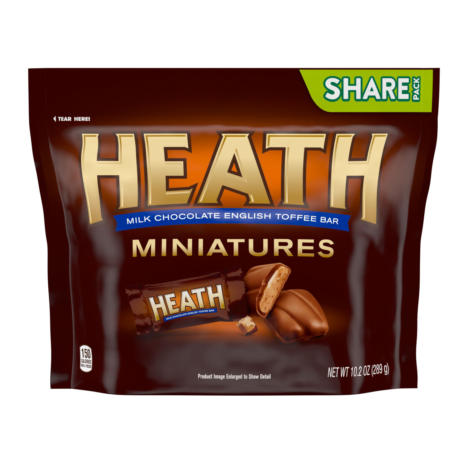 HEATH Chocolate English Toffee Miniatures 10.2oz Candy Bag - THE HERSHEY COMPANY