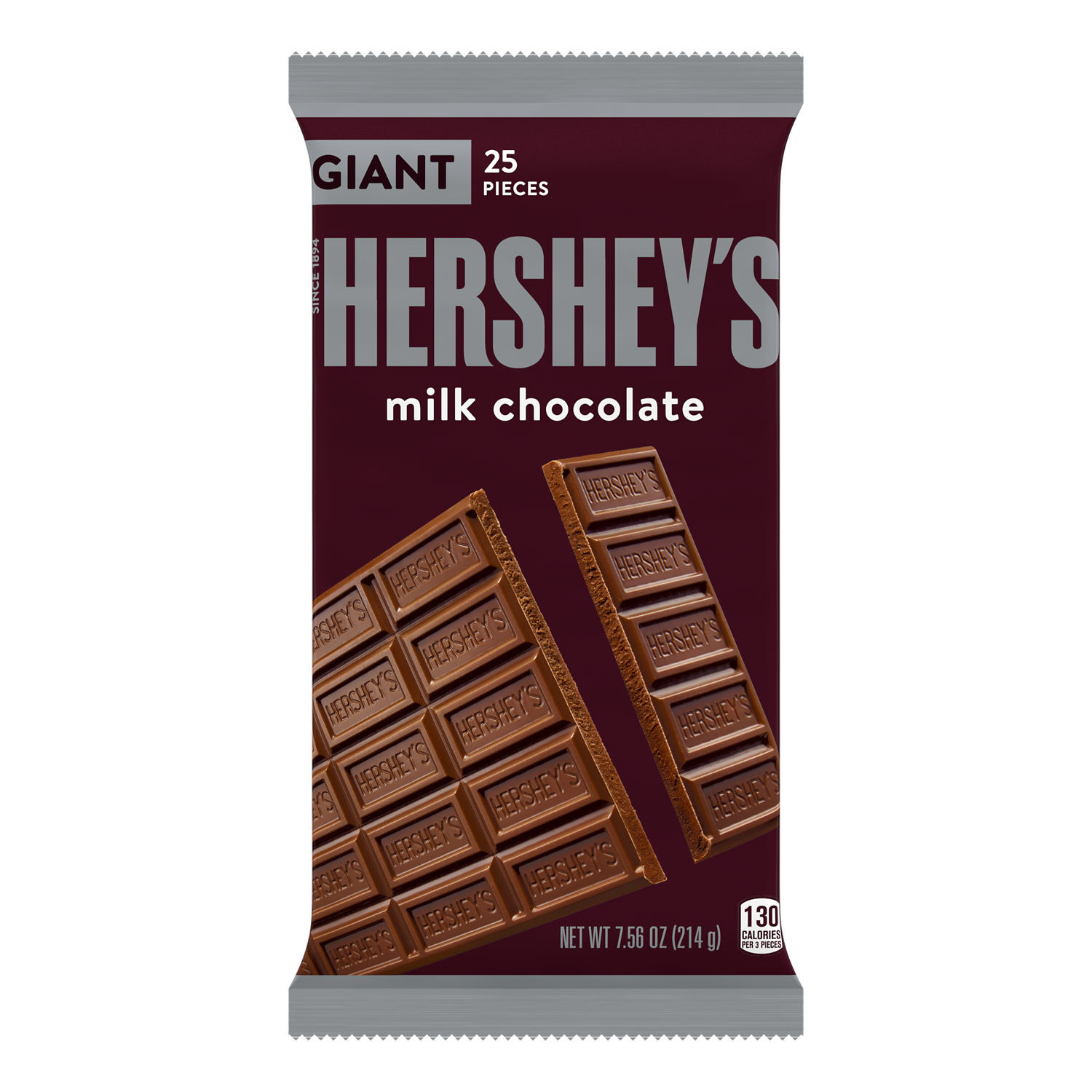 HERSHEY’S Milk Chocolate Giant Candy Bar 7.56oz Candy Bar - THE HERSHEY COMPANY