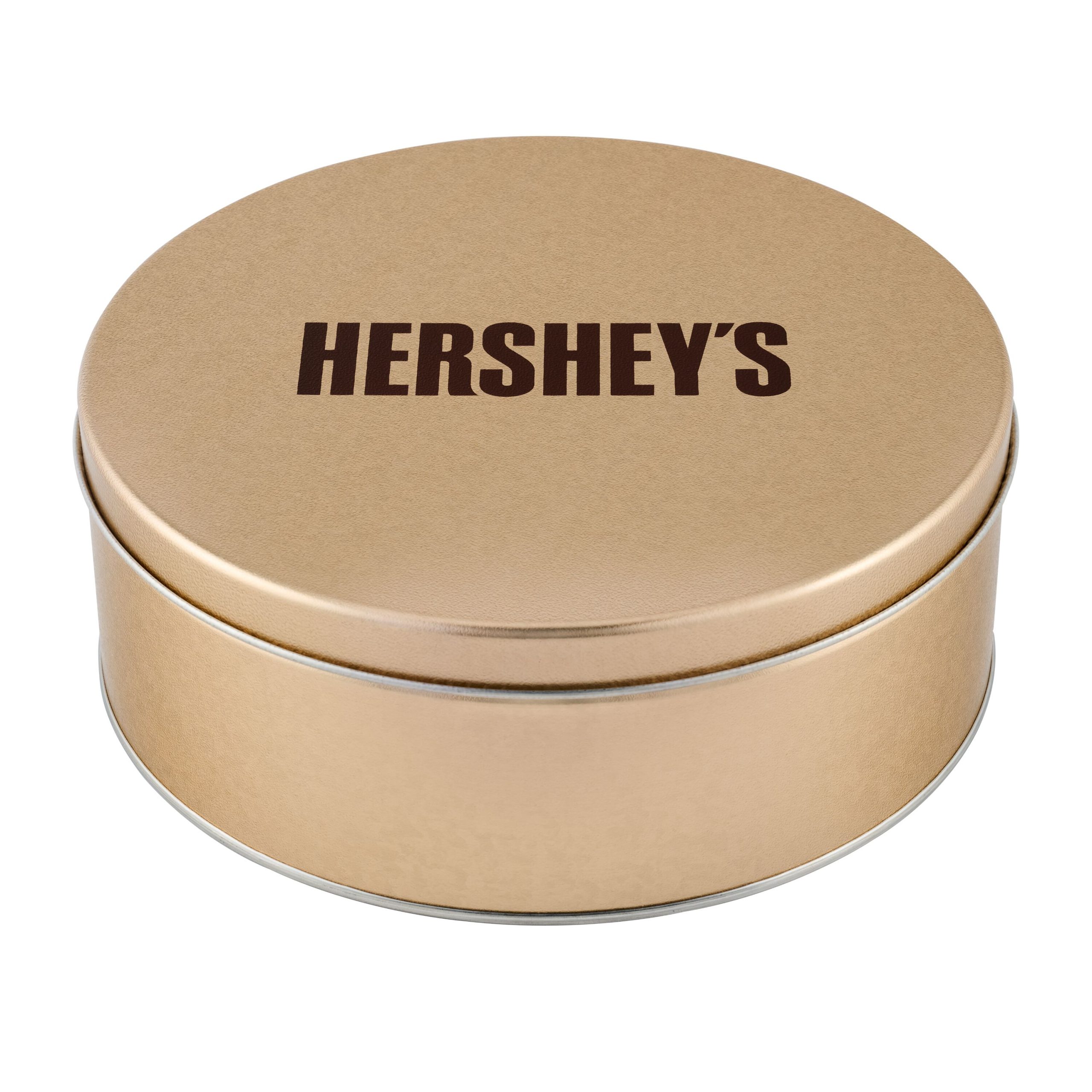 HERSHEY’S Assorted Miniatures Gold Gift Tin, 5 lbs - THE HERSHEY COMPANY